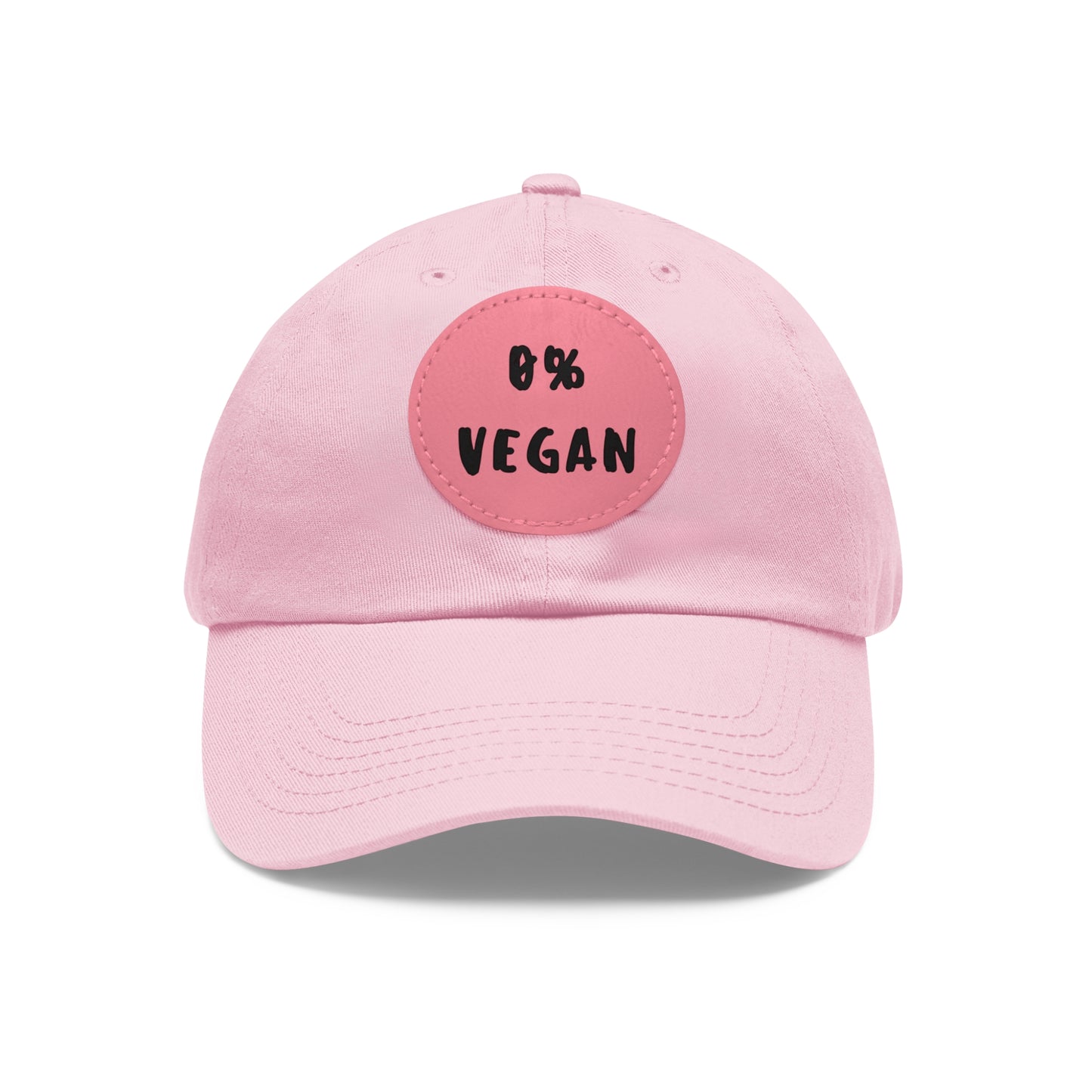 Hat with Leather Patch - Zero% Vegan