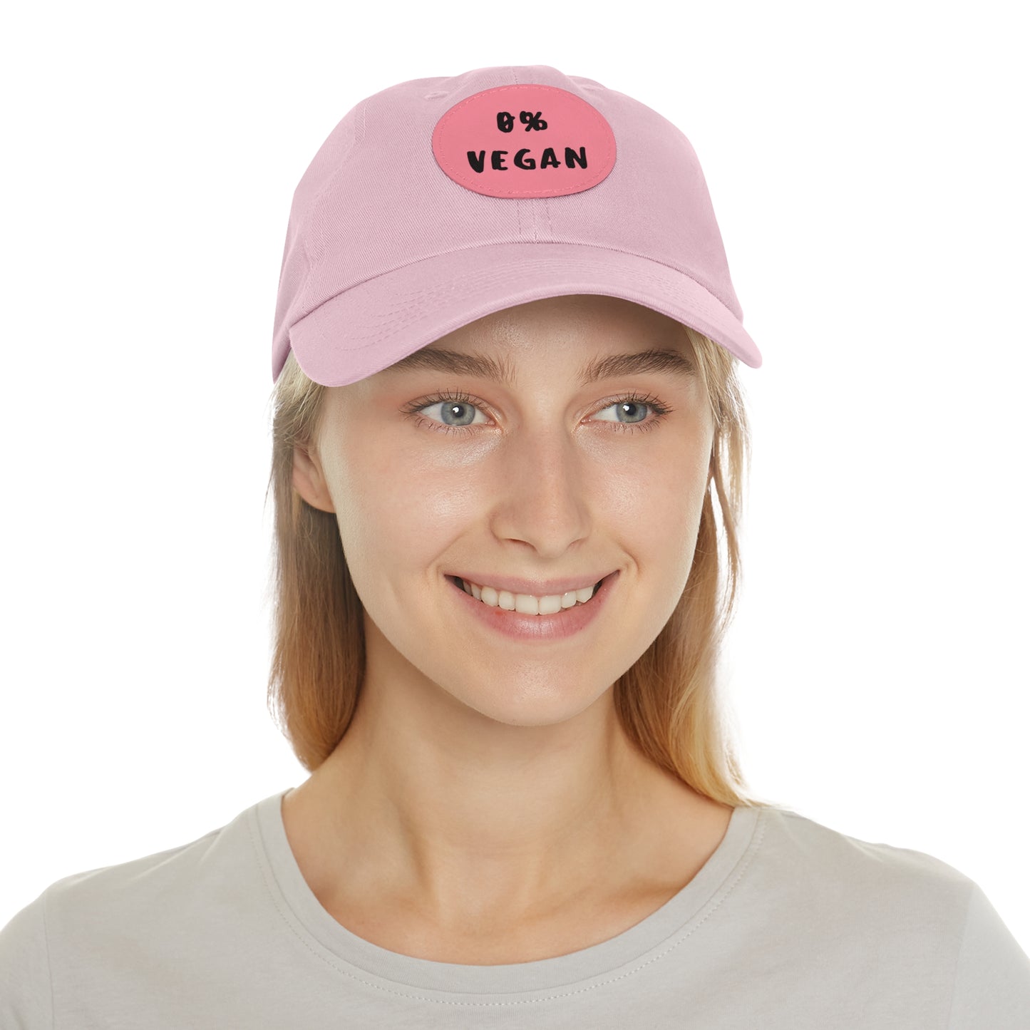 Hat with Leather Patch - Zero% Vegan