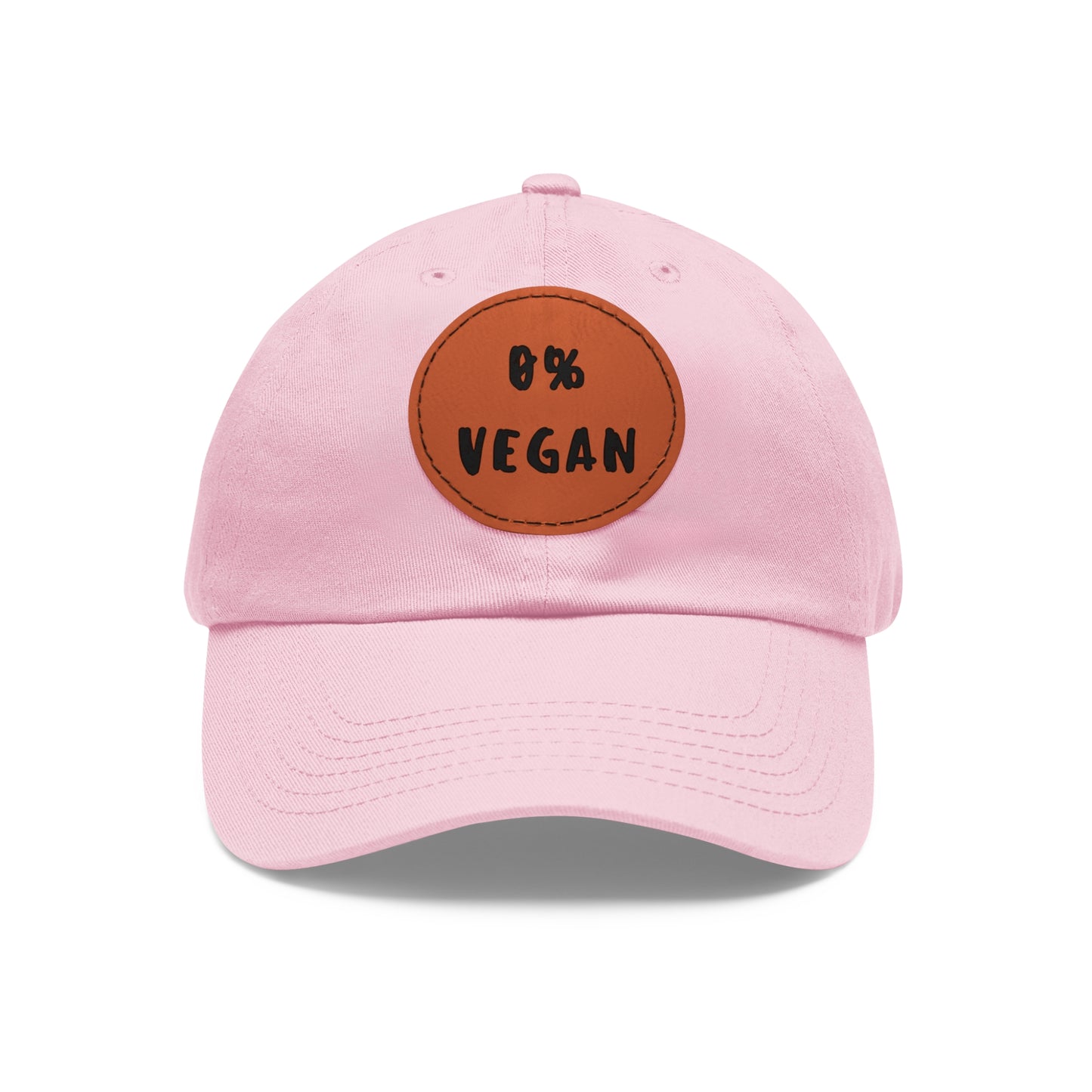 Hat with Leather Patch - Zero% Vegan