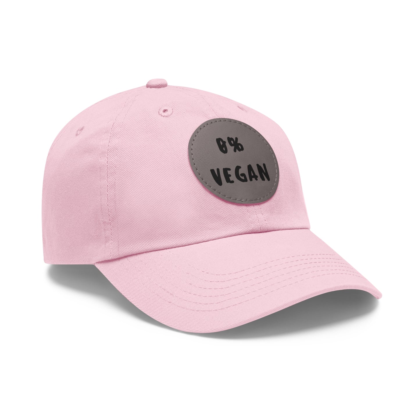 Hat with Leather Patch - Zero% Vegan